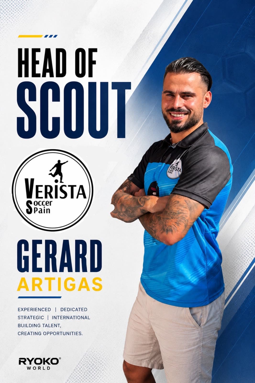 Meet Our Head of Scout: Gerard Artigas